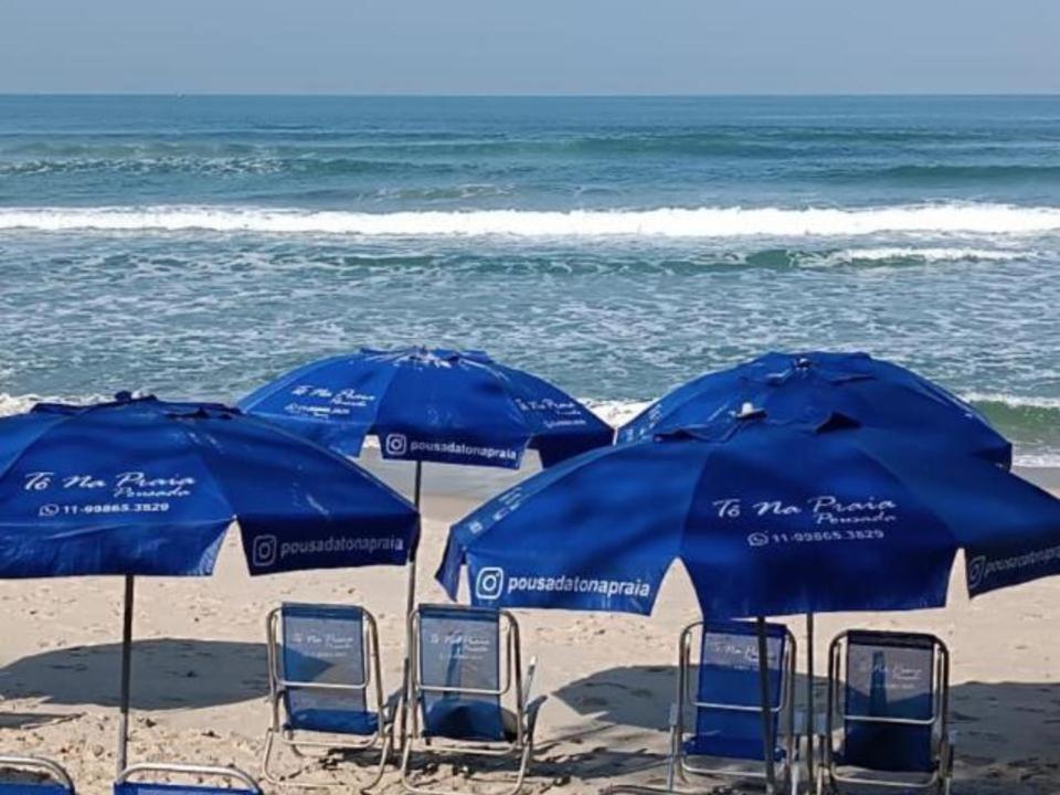 To Na Praia Juquehy Pousada Juquei Bagian luar foto