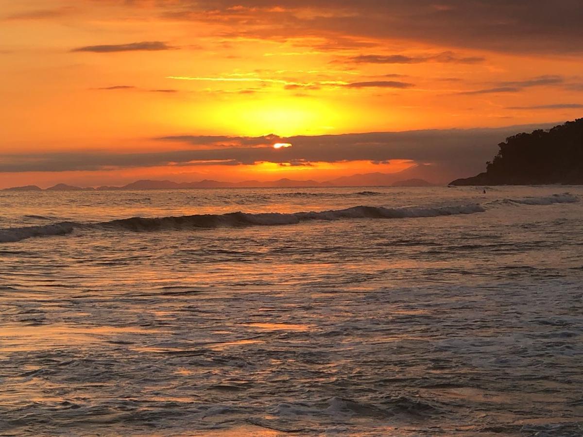 To Na Praia Juquehy Pousada Juquei Bagian luar foto
